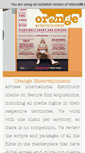 Mobile Screenshot of orange-ent.net